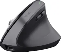 Trust Bayo+ Bezdrátová ergonomická myš Bluetooth a mikropřijímač 2,4G USB, rozlišení 2 400 dpi