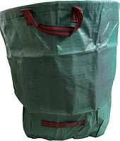 XXL Gartenabfallsack Laubsack Grünschnitt Gartenabfälle Gartensack 272L robust selbststehend 4 Tragegriffe strapazierfähig abwaschbar wasserabweisend
