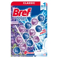 Merkloos Bref Power Aktiv 3x50gr Toilettenstein Lavendel