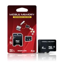 4 GB microSD Mobile Memory Speicherkarte Smartphone Handy Digitalkamera Überwachungskamera Tablet