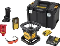 DeWALT DCE074D1R Vollautomatischer Rotationslaser Laser 18V 2,0Ah mit Zubehör