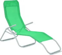 Aga Zahradní lehátko SIESTA Zelené
