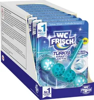 WC FRISCH Kraft Aktiv Türkisspüler Meeresfrische 10x50g WC-Reiniger Reinigung