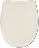 Saqu WC-Sitz 37x44 cm - Pergamon - Toilettendeckel mit Absenkautomatik,
