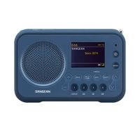 Sangean DPR-76BT DAB+/FM Radio tragbar mit Bluetooth, Akku, versch. Farben Farbe: Dunkelblau