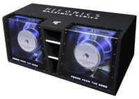 Hifonics MXZ12 Dual Bandpass Subwoofer Kiste 2 x 30 cm 4000 Watt max. 4 + 4 Ohm