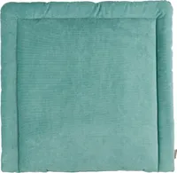 KraftKids Wickelauflage Cord Breitcord Mint 78x78 cm (BxT)