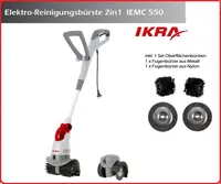 KRA IEMC 550 Elektro Reinigungsbürste Bürste Stein und Fugen Fugen Fugenbürste