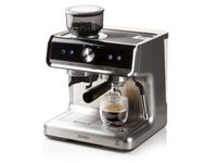 Domo Profi Espressomaschine Siebträger - Kaffeevollautomat mit Mahlwerk