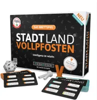 DENKRIESEN - STADT LAND VOLLPFOSTEN® Brettspiel + Junior Erweiterung
