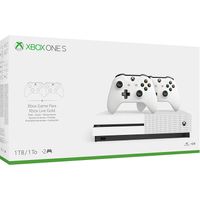 Microsoft Xbox One S inkl. 2 Controller 1TB, White