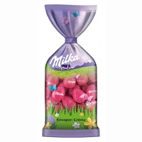 Milka Jajka wielkanocne z chrupiącym kremem pojedynczo pakowane mini jajka 100g