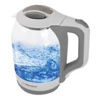 Czajnik Esperanza EKK025W biały szkło plastik 1500 W 1,7 l