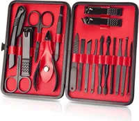 Maniküre-Pediküre-Set Maniküre set,18-tlg Nagelknipser Set,Nagelschere,Nagelpflege Kit