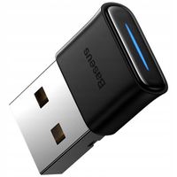 Baseus adaptér Bluetooth 5.0 Dátový adaptér Rýchly adaptér USB-A čierny
