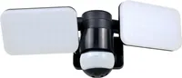 LED Außenwandleuchte mit Bewegungsmelder Schwarz Gartenbeleuchtung Hoflampe IP54