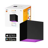 Hombli Smart Wall Light, Wandleuchte - Modernes Outdoor Cube Light RGB + CCT mit Wifi und Verstellbarem Abstrahlwinkel
