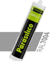 1x Kartusche, Hellgrau (Manhattan) RAL 7004 | Profi Silikon Parasilico 310ml Kartuschen Dichtstoff Sanitär, Küchenbereich, Innen-und Außen Bausilikon, Große Farbauswahl
