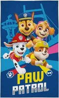 DETEXPOL Detská osuška Paw Patrol modrá Bavlna - froté, 50/30 cm