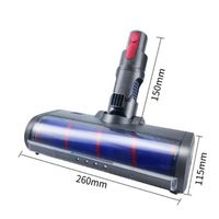 Bodendüse Bürste für Dyson V7 V8 V10 V11 V15  Staubsauger Elektrobürste mit Frontlicht