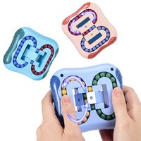 Square Magic Bean Stressabbau Spielzeug Fingerspitze Würfel tragbare Lernspielze 