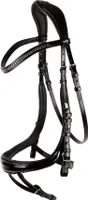 Schockemöhle Sports Trense Equitus Beta Black Patent / Silver WB XL