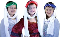 Holzspielerei Burgfräuleinband Samt