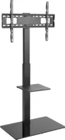 VVD TV-Ständer - TV-Ständer - drehbar - Bildschirmhöhe verstellbar 134 cm bis 146 cm