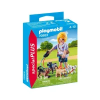 PLAYMOBIL Special Plus Hundesitterin 70883