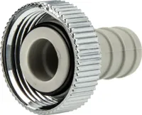 tecuro KS-Schlauchverschraubung mit 3/4 Zoll Überwurfmutter und Schlauchtülle Ø 14,5 mm
