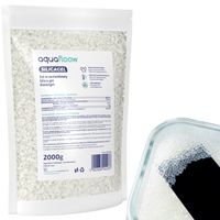 Aquafloow silikagel pro sušení | Vysoušedlo proti plísním a korozi | Regenerovatelný silikagel | Vysoušedlo ve formě gelových kuliček silikagel 2 KG (2000 g)