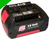 Original Bosch Akku 18 V Li Neu Bestückt 2,6 Ah