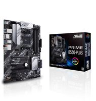 ASUS PRIME B550-PLUS - AMD - Socket AM4 - 3rd Generation AMD Ryzen™ 3 - 3rd Generation AMD Ryzen 5 - 3rd Generation AMD Ryzen™ 7 - 3rd... - DDR4-SDRAM - 128 GB - DIMM