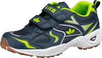 LICO Jungen Klett Halbschuh  blau grün 34
