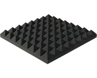 OMNITRONIC Akustikschaumstoff Pyramide 100mm, 50x50cm