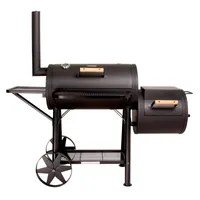 TAINO YUMA 90kg Smoker Grillkammer Räucherkammer Grill Holzkohle