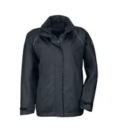 Wäfo Damen 851 Bad Tölz Regenjacke Jacke Kapuze, schwarz, Größe: XL
