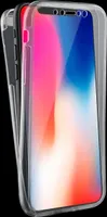Crystal Case Hülle für Apple iPhone X Transparent Full Body