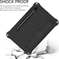 Für Galaxy Tab S8 / S7 aufstellbare Outdoor Hybrid Hülle / Tragegurt