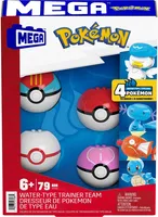 MEGA Pokémon 4 Wasser-Typ Pokémon Sets