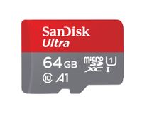SanDisk Ultra - 64 GB - MicroSDXC - Class 10 - UHS-I - 100 MB/s - Class 1 (U1)