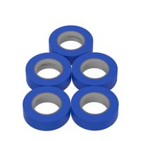 10x PVC Isolierband 19mm x 33m Klebeband Isoband für Elektriker Bastler blau 