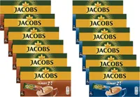 JACOBS Löskaffee 3in1 Classic + 2in1 Classic je 6 x 10 Sticks - 120 Getränke