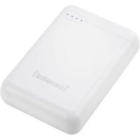 Intenso Powerbank XS10000, mobilie Ladestation mit 10000 mAh, Weiß