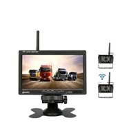 Bezdrôtová cúvacia kamera do auta, 7-palcový HD LCD monitor, vhodná pre nákladné vozidlá a obytné vozidlá