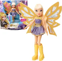 Stella | Bling the Wings Puppe | Winx Club | Flügel mit Holo-Segmenten