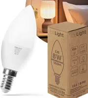LED Žárovky TOOLIGHT 8W E-14 Teplá 230V RSL035