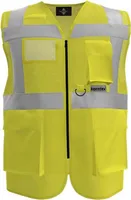 Korntex KXEXQ | Multifunkitons-Warnweste Mesh Multifunction Vest - Farbe: Signal Yellow - Größe: M