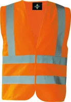 Korntex KX140 | Warnweste mit vier Reflexstreifen EN ISO 20471 - Farbe: Signal Orange - Größe: 6XL