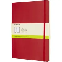 Poznámkový blok Classic 19x25 hladký - červený MOLESKINE